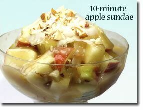 10-Minute Apple Sundae