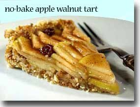 No-Bake Apple Walnut Tart