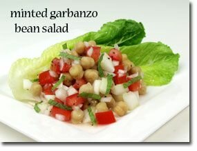 Minted Garbanzo Bean Salad